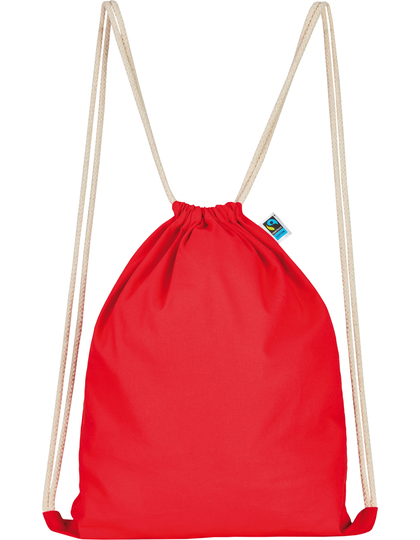 Fairtrade Baumwollrucksack, incl. Wunschdruck, Bio Baumwolle 