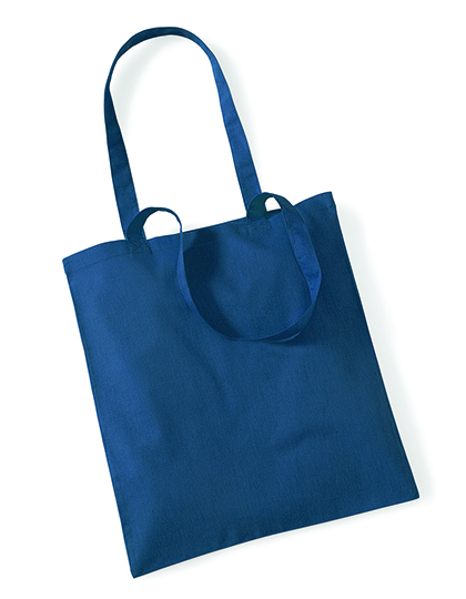Bag for Life Baumwolltasche incl. Wunschdruck mit langen Henkeln in 48 Farben